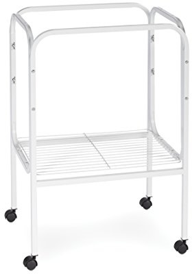 PREVUE PET PRODUCTS sp444 W Vogelkäfig Ständer mit Ablage, weiß