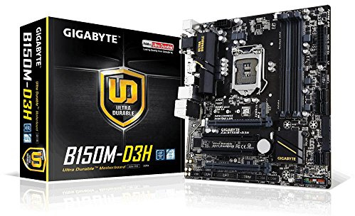 Gigabyte GA-B150M-D3H Carte mère Intel Micro ATX Socket 1151