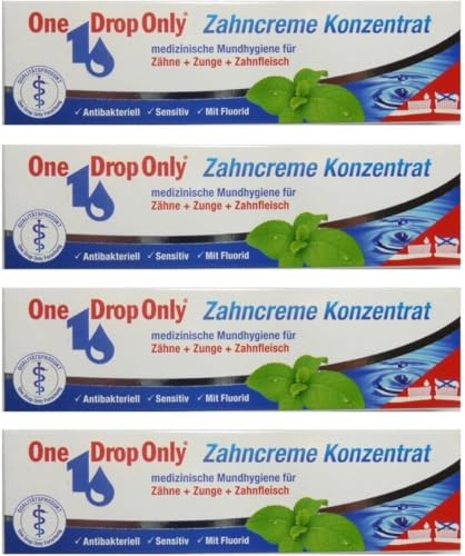One Drop Only Zahncreme Konzentrat 4er Pack (4x 25ml)