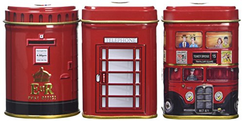 New English Teas Traditions of Britain Mini Tins Gift Pack Loose Tea - pack of 3