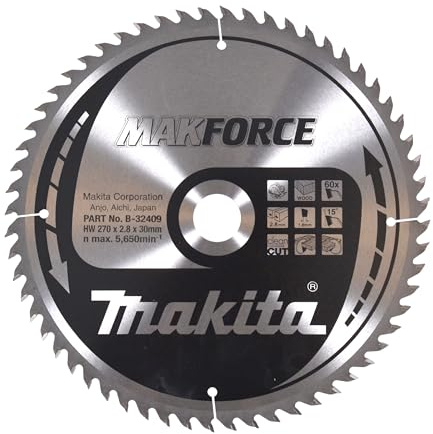 Makita MakForce Saegeblatt, 270 x 30 mm, 60Z, B-32409