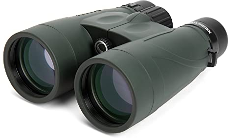 Celestron 71336 Nature DX 12x56 BaK-4 Prism Binoculars, Green