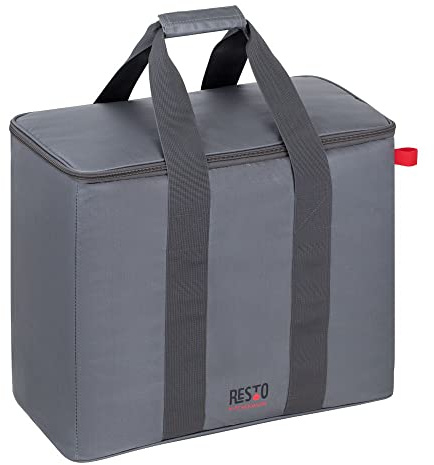 RESTO Bequeme Faltbare Kühltasche 5,5 L, 11L, 23L, 30L – Lunchbox für Damen & Herren, Getränke & Speisen - wasserdichte Isoliertasche für Büro, Schule, Reisen - Kompakte Thermotasche für unterwegs