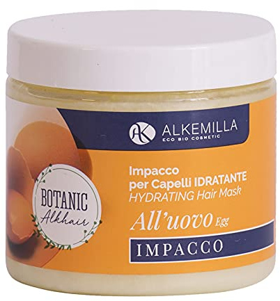 Alkemilla Impacco Capelli Idratante All'Uovo
