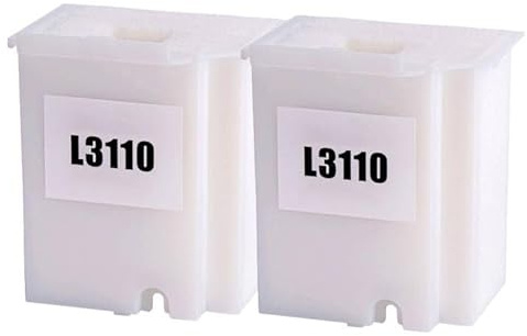 Set med 2 absorberande dynor kompatibla EcoTank ET-2710-2810 2880 ET-4700-skrivare