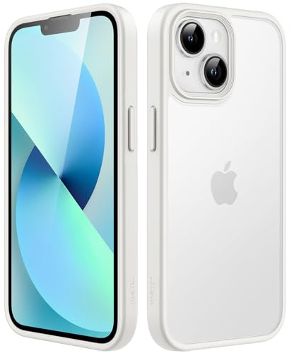JETech Matte Hülle für iPhone 13, Polarstern | Robuster Schutz, Matte Rückseite, Anti-Fingerabdruck, Stoßfestes Design