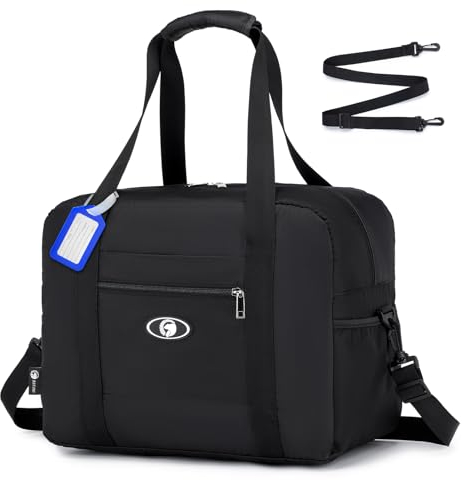 SPAHER Faltbare Reisetasche 40x30x20 Gepäck Tasche 40x30x20 Handgepäck Tasche 40x30x20 Wizzair Vueling Volotea Hand Luggage Eurowings Handtaschen Organizer Duffle Bag Reise Gepäck Koffer Tasche