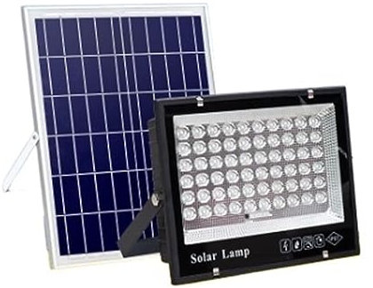 Proyector LED Foco Solar For Exteriores, Lente LED De Alta Potencia, Luz De Proyección Impermeable For Patio Y Jardín Con Control Remoto, Ajuste De Brillo Iluminación de paisaje RGB(ABS 100W)