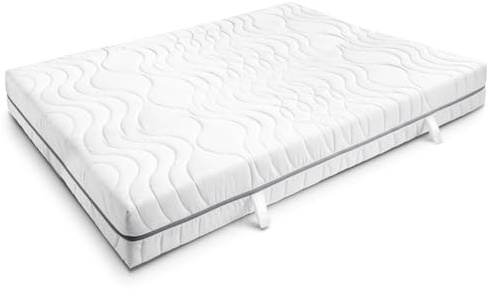 Sleezzz Smart madrass, höjd 18 cm, hårdhetsgrad H2 H3, 7 zoner med luftminnesskum (180 x 200 cm)