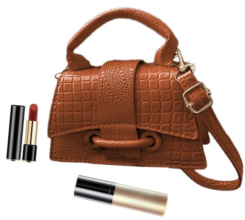 higyee Kleine Umhängetaschen, Umhängetaschen für Damen | Gesteppte Schultertaschen und Handtaschen - Umhängetasche im trendigen Design, kompakt für Arbeit, Dating, Reisen, Hochzeit,