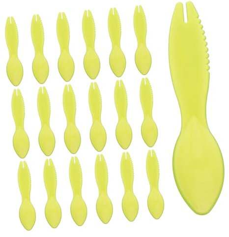 CIYODO 20pièces Cuillère Kiwi Réutilisable Coupeur Multifonction Pour Fruits Ouvre-fruits Ergonomique Ustensiles Cuisine Polyvalents