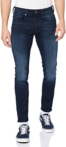 G-STAR Revend Skinny, Jeans Uomo, Blu (Dk Aged 51010-6590-89), 32W / 32L