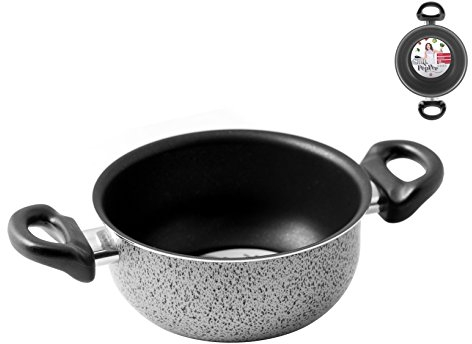 Home Salt N'Pepper Casseruola in Alluminio, Rivestimento Antiaderente, 16 cm