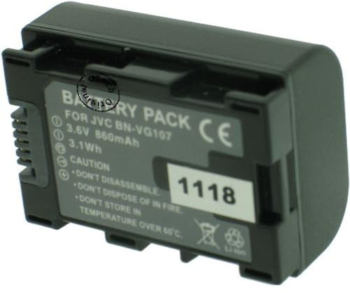Otech compatible battery camcorder compatible with JVC GZ-E15BE