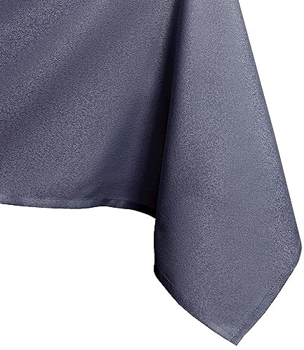 AmeliaHome Tischdecke 40x40 cm Mitteldecke Tischtuch Tafeldecke Empire | Fleckschutz Lotuseffekt Abwaschbar Wasserabweisend Glänzend Glatt Lavendel