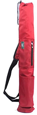 Tyg Wushu-väska, Kendo-väska, svärdväska, universalnylon-tygsvärdsväska, Kung Fu-väska med justerbar bör remkan bäras på en axelkors Kroppsstark och vacker (Color : 78cm|red)