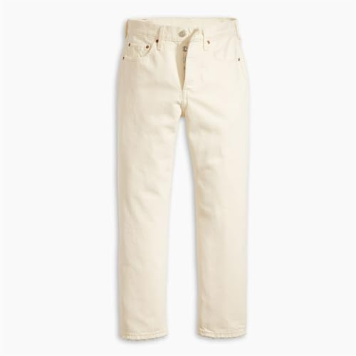 Levi's dam raka jeans 501 Crop, Ecru Booper No Damag, 31W / 30L