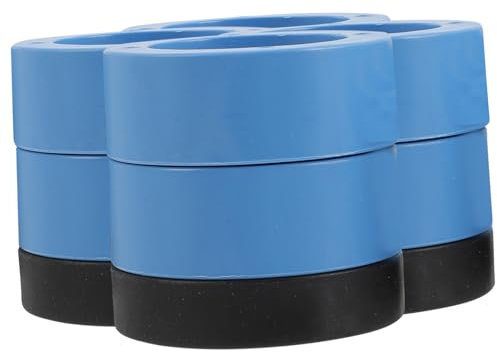 TOPBATHY 4pcs Bed Riser Pad Non-slip Felt Risers for Table Chair and Washing Machine Legs
