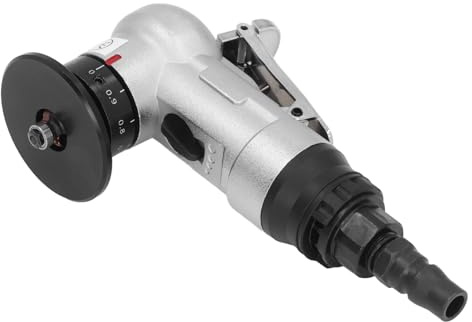 Mini Máquina Biseladora Neumática, Herramienta de Biselado de Aire Lineal Manual de 45 Grados, Herramientas de Biselado de Aire Tipo Cuchilla de Alta Precisión Biseladora de Bordes