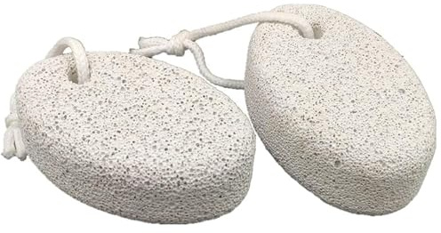 Natürlicher Bimsstein für Füße, 2 Stück, Fuß-Lava-Pediküre-Werkzeuge, Hornhautentferner für Füße und Hände, natürliches Fußfeilen-Peeling zur Entfernung abgestorbener Haut