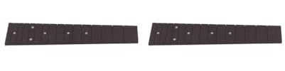 Lot de 2 touches de ukulélé à cordes pour instrument de musique de concert - Pièce de rechange portable de 53,3 cm