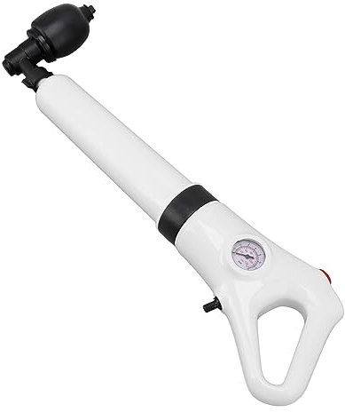 Nutriess Air WC Drain Blaster Stantuffo Pneumatico Strumento di dragaggio manuale ad alta pressione per impianti idraulici del bagno con forza forte e materiali robusti per la