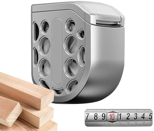 Raypontia Metro a nastro impermeabile in acciaio inox, metro a nastro retrattile per la lavorazione del legno da 16,4 piedi, nastro per la lavorazione del legno vuoto, resistente all'acqua, spesso e