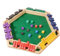 Shut The Box Spiel – tragbares Würfelspiel für 6 Spieler | Tischmathematikspiel mit 10 Zahlen, vielseitiges Zahlenspiel mit doppeltem Klappe, für Geburtstage, Silvester