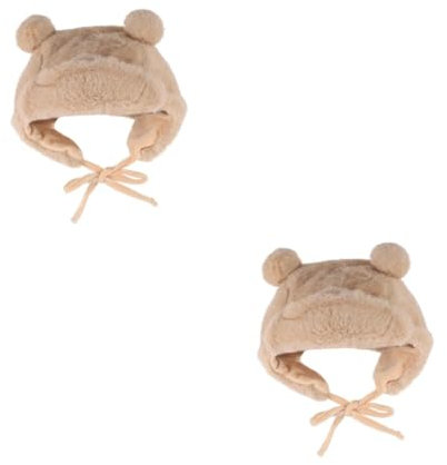 OATIPHO 2stücke Kids Plush Hat Warmer Hut Mit Ohrenschutz Für Winter Und Frühling Als Neujahrsgeschenk Für Jungen Und Mädchen