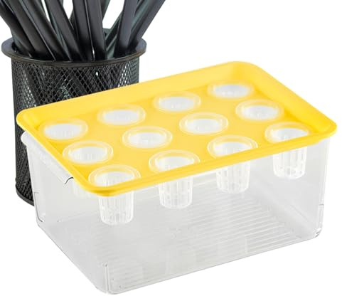 Aquaponischer Pflanzer und Aquarium für Fische, Aquaponic Pflanzer und Aquarium für Betta Fish, Desktop -Pflanzerdekorationen, Propagationsstation für Sukkulenten und Zimmerpflanzen