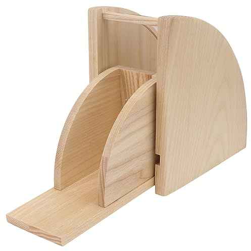 KOCKSHION Kaffeefilterhalter Aus Holz Stabiler Und Stilvoller Kaffeefilterständer Für Arbeitsplatte Offenes Design Für Einfachen Zugriff Filterpapier Für Küche Büro Cafés Und Hotels Hält Ihr