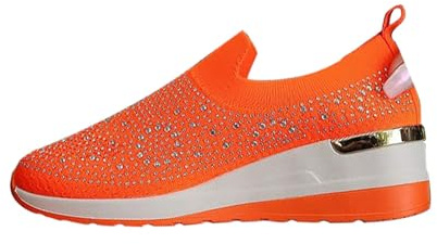 SHOBDW Zapatillas De Deporte Mujer con Y Cuña para Malla Transpirables Invierno Blancas Casual Deportivas Negras Piel Vestir Verano Casa Sapatilhas Mulher Colores 2025