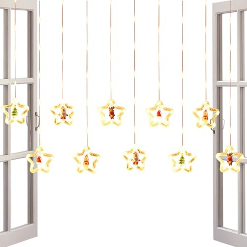 A Stella A Filo Decorazioni Per Finestre Di Natale