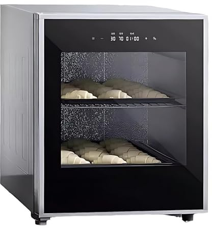 CIELOBLOEN Scatola di lievitazione per Pane a lievitazione Naturale da 40 Litri, Macchina di lievitazione elettrica per Pasta con temporizzazione Regolabile, Armadio di fermentazione di Livello 220V