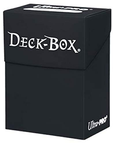 Ultra Pro Deck Box Black w/Bag (81453) - Sammelkartenzubehör