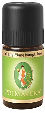 PRIMAVERA Ätherisches Öl Ylang-Ylang kompl. bio 5 ml - Aromaöl, Duftöl, Aromatherapie - harmonisierend, entkrampfend - vegan
