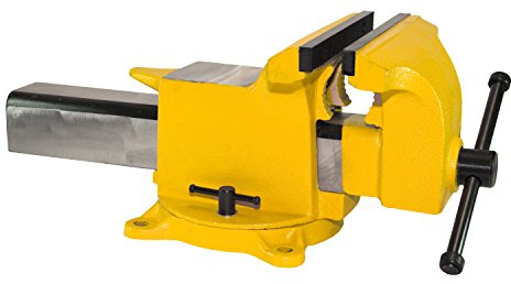 Yost Vises 910-HV 10 High-Visibility Heavy Duty Steel Bench Vise
