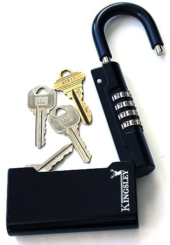 Kingsley Guard-a-Key Schlüsselsafe, Schwarz