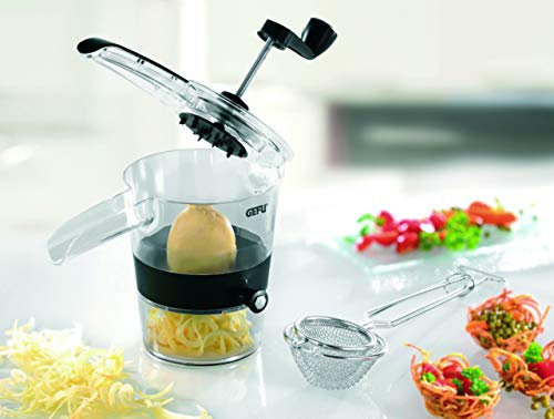 GEFU Spiralfix Spiralschneider Gemüseschneider Julienne 13410 BPA-frei