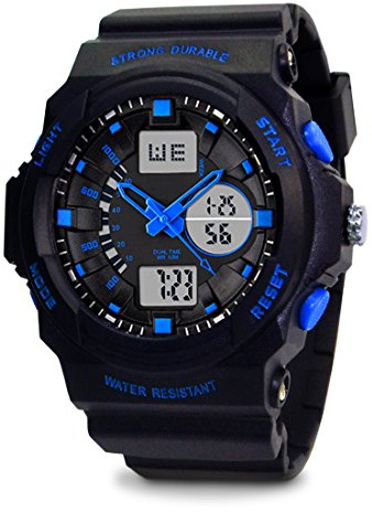 TOPCABIN Boys Watch Digital-Analog Kids Sport Digital Watch with Alarm Stopwatch Chronograph-50m Water Proof Wristwatch Electronic Sport Watch for Boys Teenagers Junior Kids Children