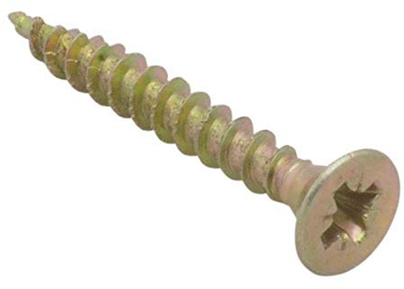 Forgefix Forspec3530Y Spectre Vis à bois M3,5 x 30 mm Boîte de 200 fixations