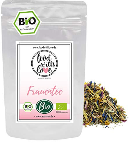 Azafran BIO Frauentee - Frauenmantel und Schafgabe Kräutertee Mischung 250g