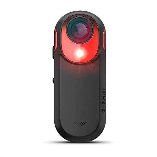 Garmin Varia RCT716 - Radar mit integrierter Dashcam zur Aufzeichnung und Speicherung von Ereignissen. Warnt vor heranfahrenden Fahrzeugen; STVZO Rücklicht mit 5 Lumen, inkl. 16 GB SD-Speicherkarte