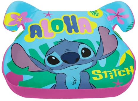 Kinder Auto-Sitzerhöhung: STITCH, aLoHa, EC Norm R129