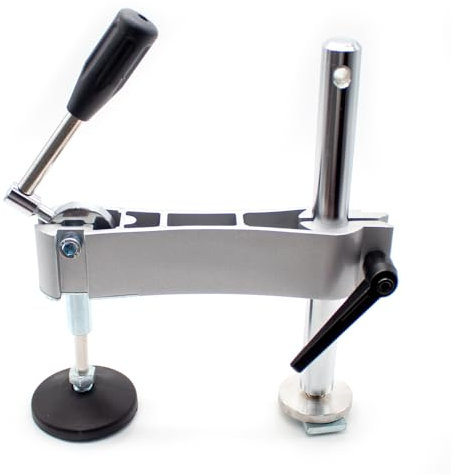 LeTkingok Presseur de Scie à Table de Précision, Pinces à Bascule Horizontales Réglables, Presse Excentrique, Pince Manuelle, Scie à Panneau de Table Coulissante de Précision