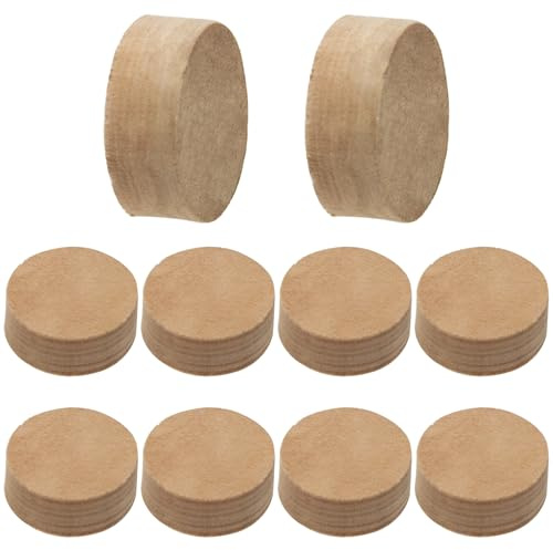 10Pcs Yootones Trumpet Water Key Waterkey Spit Valve Cork Pad Set Compatible with Trumpet Trombone Repairing Parts (10mm*4mm)