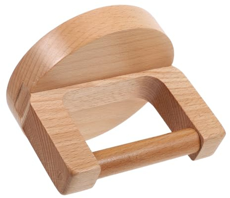 NIYANGLE Baren per Stampa a Blocchi in Legno con Manico Rotondo Ergonomico Utensile per Pressatura Manuale e Lucidatura per Linoleografia Strumento Portatile per attività Creative e