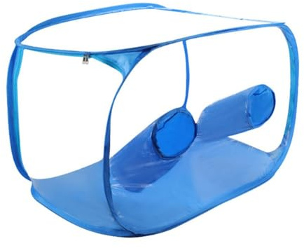 Boîte à air portable pour culture de champignons – Tente de culture compacte pliable en PVC avec double ouverture, design transparent étanche pour culture mycologique, 90,9 x 58,9 x 57,9 cm