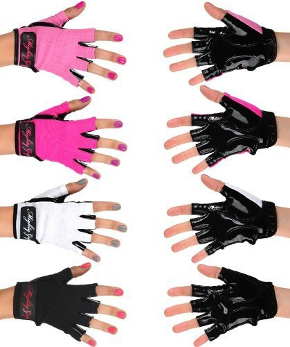 Mighty Grip Pole Dancing Handschuhe mit Haltestange, Klebeband, 1 Paar