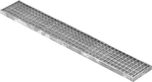 Fenau - Garagen-Gitterrost 190 x 1240 x 30 mm, MW: 30/30 mm, verzinkt, Rost für Zarge: 200 x 1250 x 33 mm, Bau-Normrost für Lichtschacht